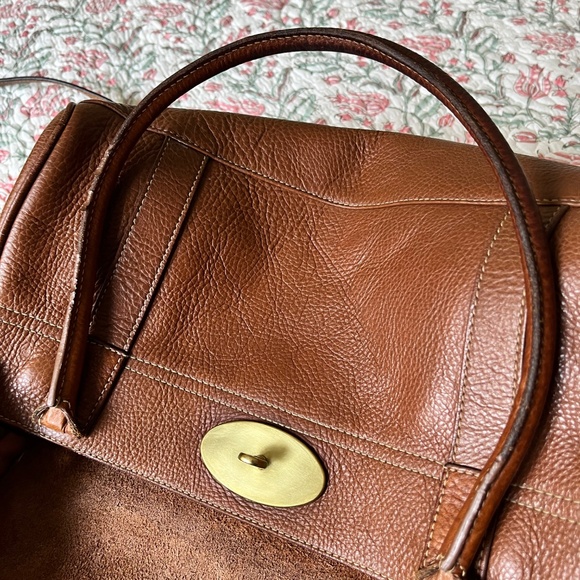 Mulberry Brown Leather Shoulder Bag - Picture 10 of 16